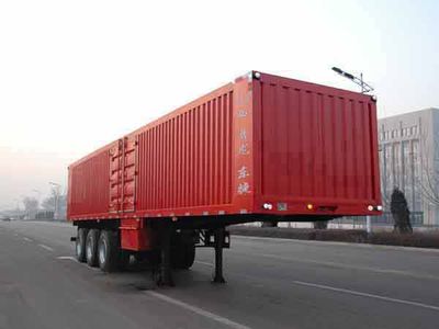 Jinlong Dongjie brand automobiles TDJ9372XXY Box transport semi-trailer