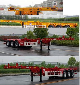 Guangda Hongyuan brand automobiles GHY9407TJZ Container transport semi-trailer