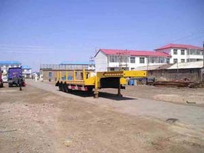 Changhua  HCH9400TD Low flatbed transport semi-trailer