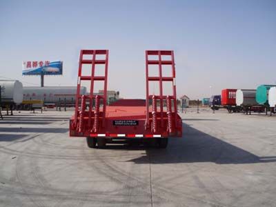 Changhua  HCH9400TD Low flatbed transport semi-trailer