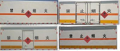 Cheng Liwei  CLW5041XRYB5 Flammable liquid box transport vehicle