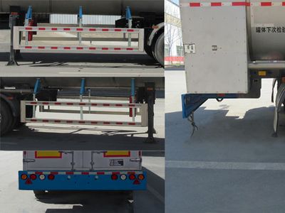 Zhengkang Hongtai brand automobiles HHT9404GDY Low temperature liquid transport semi-trailer