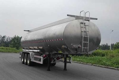 Shaanxi Automobile SHN9400GSYP414 Aluminum alloy edible oil transportation semi-trailer