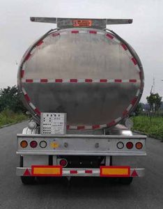 Shaanxi Automobile SHN9400GSYP414 Aluminum alloy edible oil transportation semi-trailer