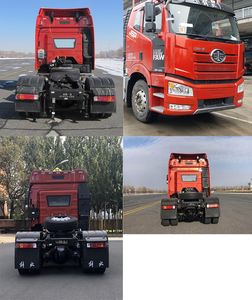 Jiefang Automobile CA4180P66K24E5Z Semi trailer tractor for dangerous goods transportation