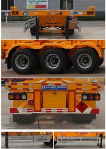 Tongyada  CTY9401TWYE Transport semi-trailer of dangerous goods tank frame