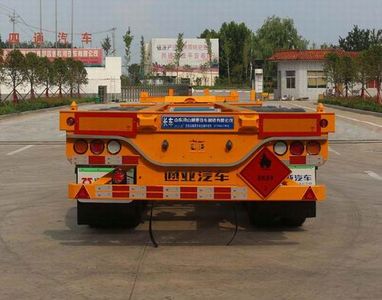 Tongyada  CTY9401TWYE Transport semi-trailer of dangerous goods tank frame