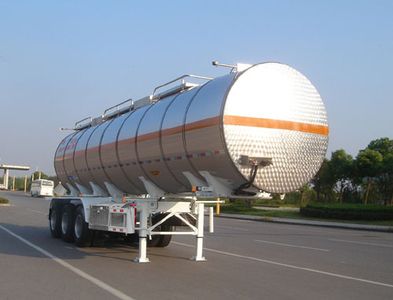 CIMC ZJV9405GRYTHE Flammable liquid tank transport semi-trailer