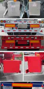 CIMC ZJV9405GRYTHE Flammable liquid tank transport semi-trailer