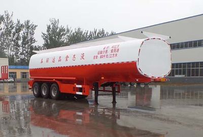 Hualu Yexing brand automobiles HYX9400GYS Liquid food transportation semi-trailer