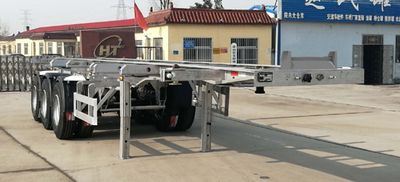 Hengtong Liangshan brand automobilesCBZ9406TJZAluminum alloy container transport semi-trailer