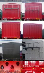 Junwang  WJM9390CLX Gantry transport semi-trailer