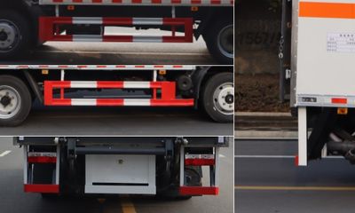 Zhongqi Liwei brand automobiles HLW5100XRQEQ6 Flammable gas box transport vehicle