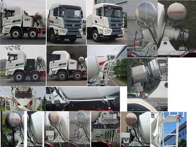 Sany  SYM5311GJB1BEV Pure electric concrete mixing and transportation vehicle