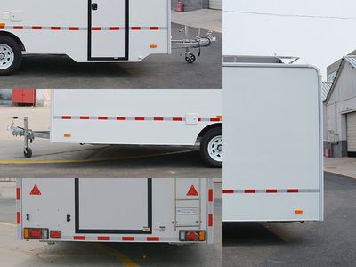 Huanda  BJQ9020 centre axle trailer 