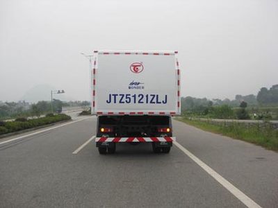 Unique  JTZ5121ZLJ Sealed self dumping garbage truck