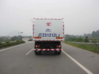 Unique  JTZ5121ZLJ Sealed self dumping garbage truck