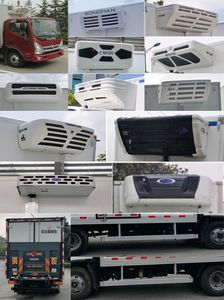 China National Automobile Corporation ZQZ5048XLCBJ6 Refrigerated truck