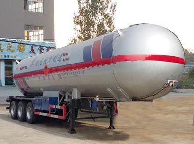 Cheng Liwei  CLW9401GYQC Semi trailer for liquefied gas transportation