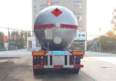 Cheng Liwei  CLW9401GYQC Semi trailer for liquefied gas transportation