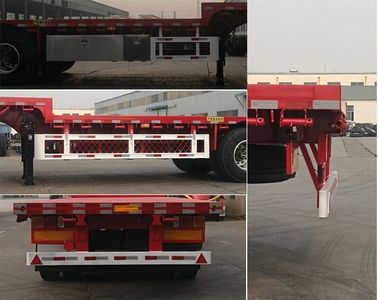 Jinan Senyang brand automobile HZF9400TPBE Flat transport semi-trailer