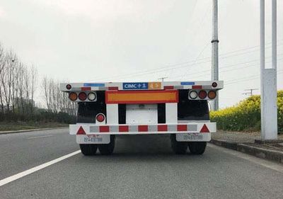 Tonghua  THT9180TP Flat semi-trailer