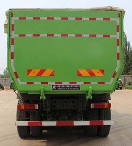 Lu Zhuan Juxin brand automobile ZJX5251ZLJE7 garbage dump truck 