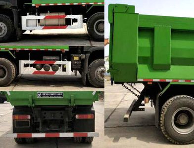 Lu Zhuan Juxin brand automobile ZJX5251ZLJE7 garbage dump truck 