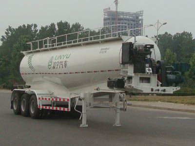 Lingyu  CLY9402GXH Lower ash semi-trailer