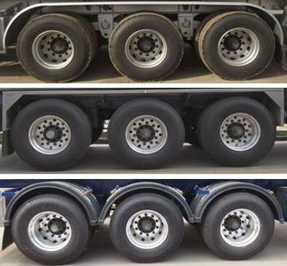 Lingyu  CLY9402GXH Lower ash semi-trailer