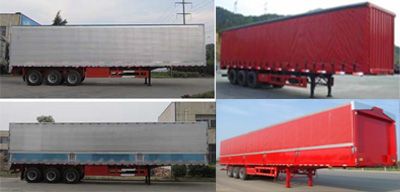 Junwang  WJM9401XYK Wing opening box semi-trailer