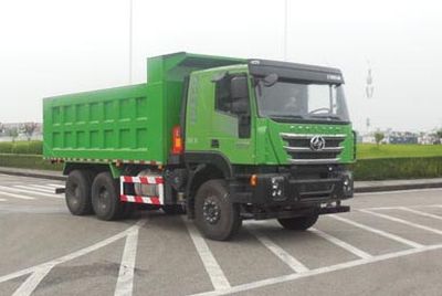 Hongyan  CQ5256TSGHXVG384 Fracturing sand tank truck