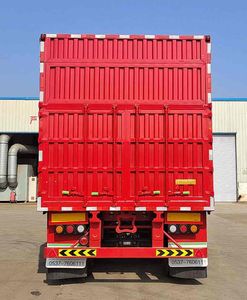 Huayue Xing brand automobiles FNZ9401XXYE Box transport semi-trailer