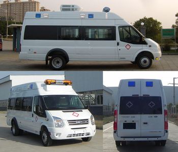 Jiangling Quanshun brand automobiles JX5049XJHML23 ambulance