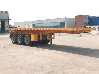 Yuqian Tong HQJ9403ZZXPFlat dump semi-trailer