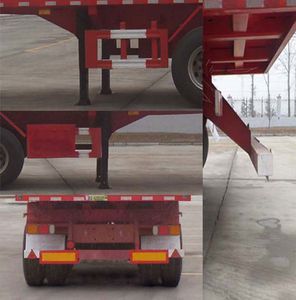 Liangyun brand automobile SLY9401ZZXP Flat dump semi-trailer