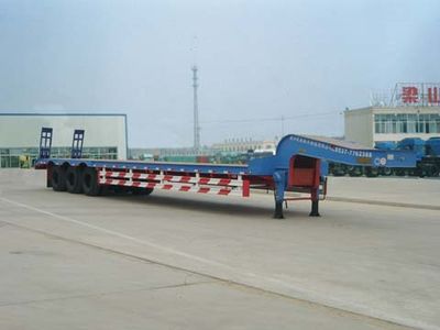 Mastercard CSQ9401TDP Low flatbed transport semi-trailer