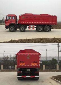 Jiangshan Shenjian  HJS5316ZLJC garbage dump truck 