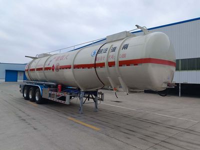 Shaanxi Automobile SHN9400GRYP488 Flammable liquid tank transport semi-trailer