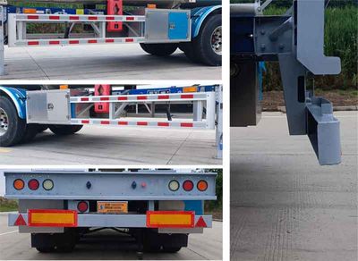 Shaanxi Automobile SHN9400GRYP488 Flammable liquid tank transport semi-trailer