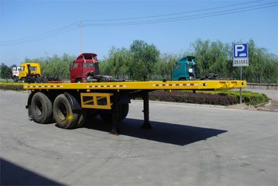 Qingte  QDT9281TJZP Container transport semi-trailer