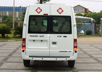 Jiangling Quanshun brand automobiles JX5049XJHMC ambulance