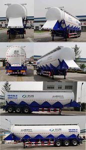 Shengrun  SKW9402GFLLD Low density powder material transportation semi-trailer