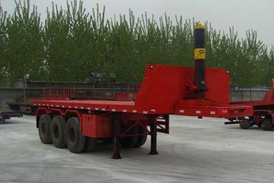 Zhongliang Baohua brand automobiles YDA9400ZZXP Flat dump semi-trailer