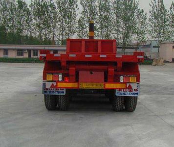 Zhongliang Baohua brand automobiles YDA9400ZZXP Flat dump semi-trailer