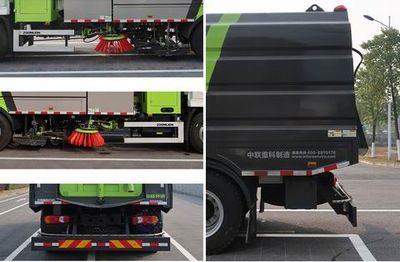 Zhonglian Automobile ZBH5180TXSDNBEV Pure electric cleaning and sweeping vehicle