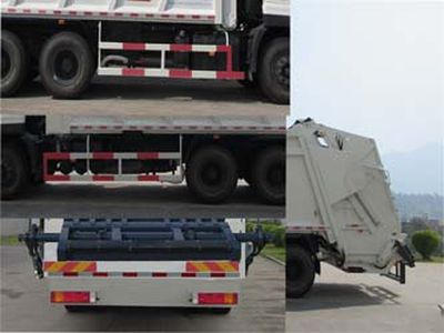 Fulongma  FLM5250ZYSD5T Compressed garbage truck