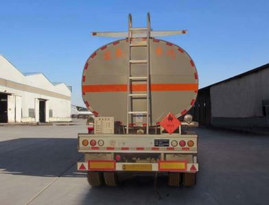 Zhengkang Hongtai brand automobiles HHT9408GRYC Aluminum alloy flammable liquid tank transport semi-trailer