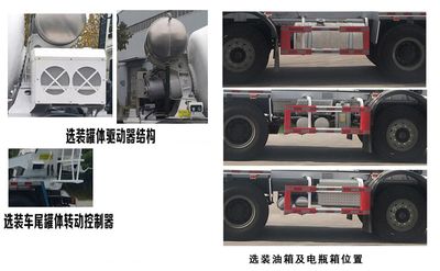 Shenzhou Yongda Automobile AYD5317GJBZZ30 Concrete mixing transport vehicle