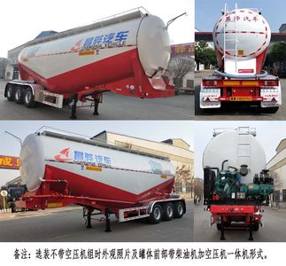 Changhua  HCH9406GFL40 Medium density powder material transportation semi-trailer